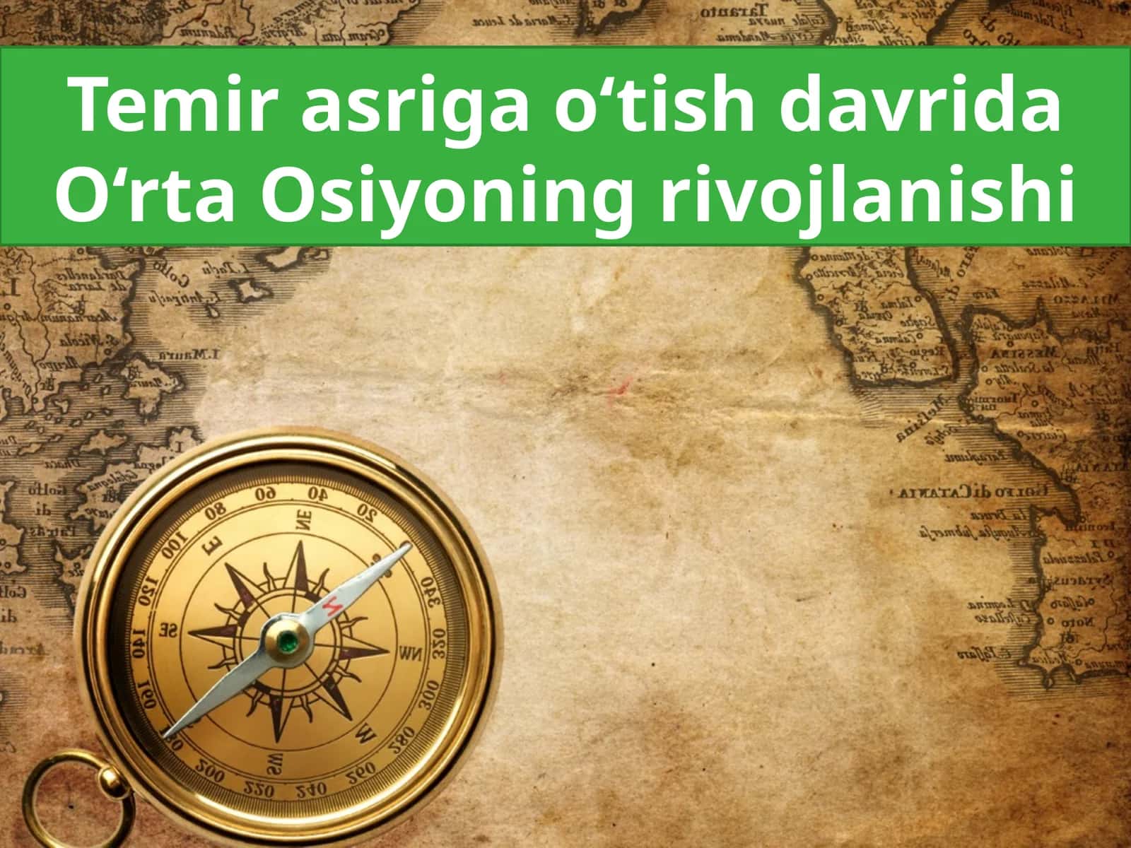 Temirdan mehnat qurollari tarixi