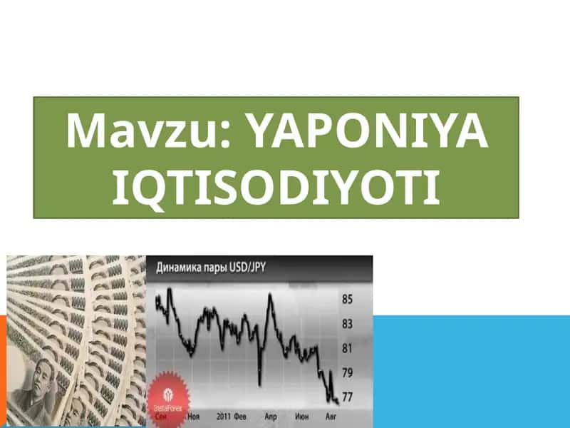 YAPONIYA IQTISODIYOTI