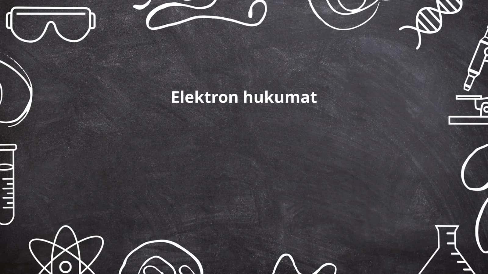 Elektron hukumat