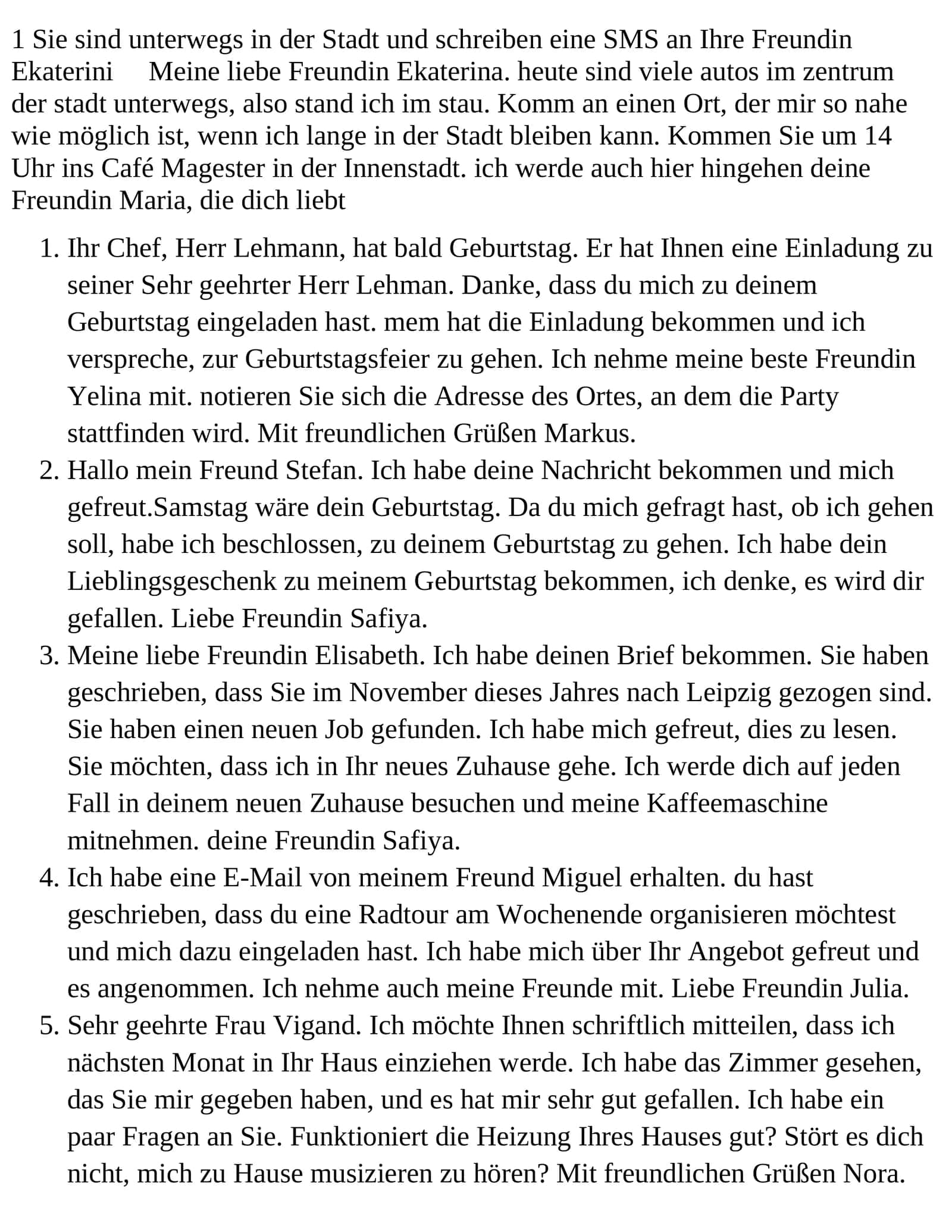 Einladung zu Herr Lehmanns Geburtstagsfeier