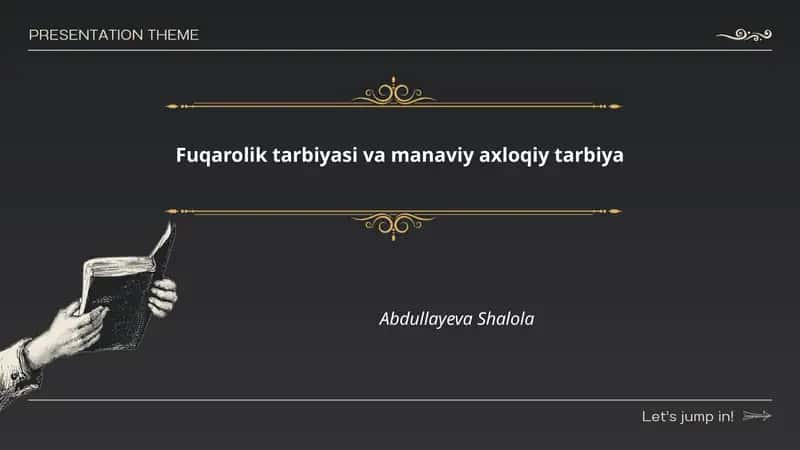 Fuqarolik tarbiyasi va manaviy axloqiy tarbiya
