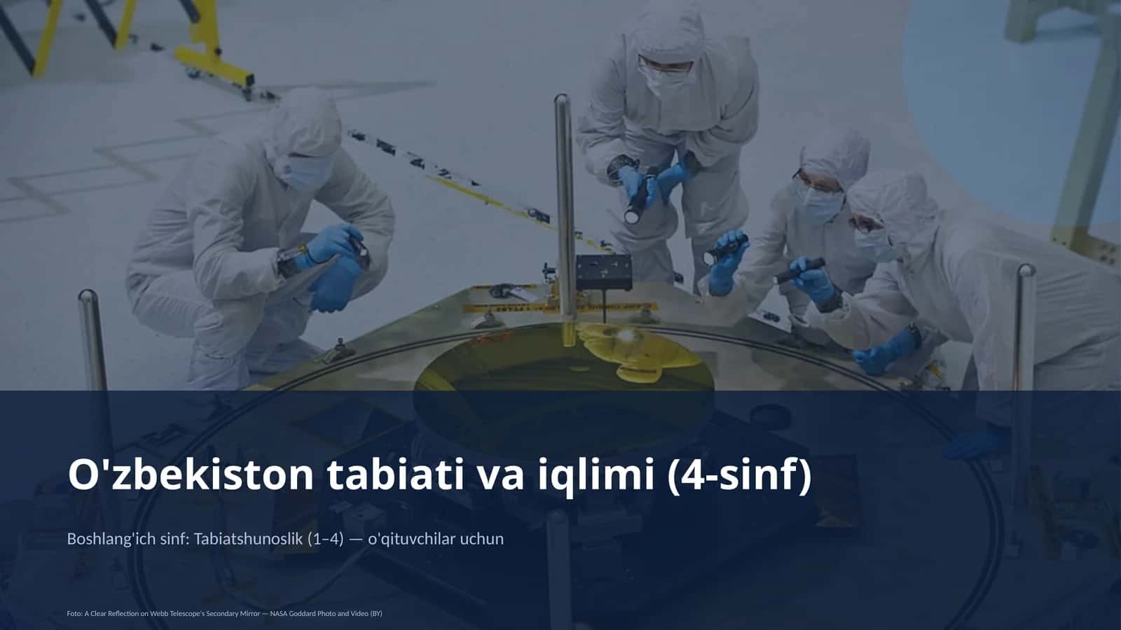 O'zbekiston tabiati va iqlimi (4-sinf)