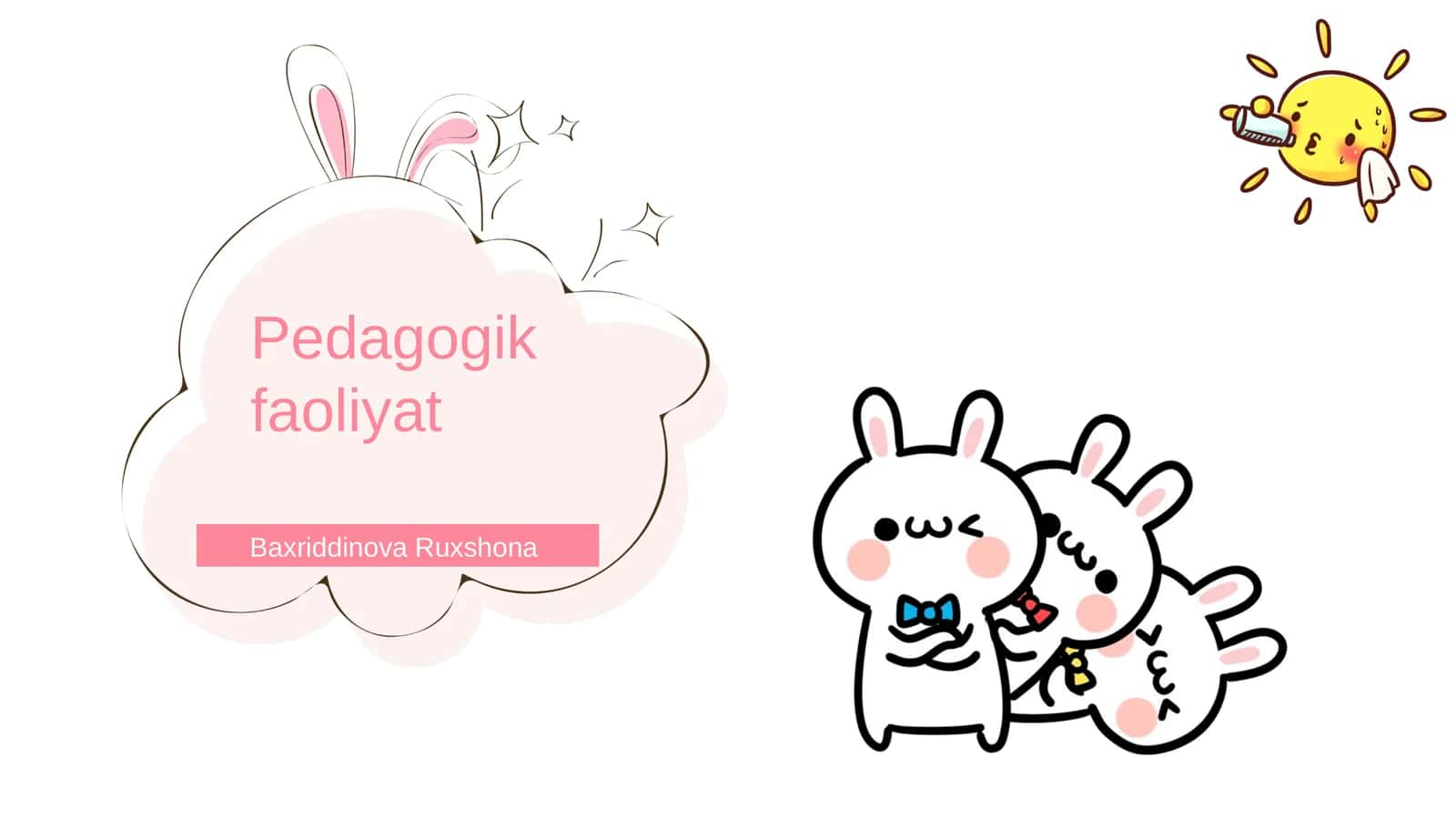 Pedagogik faoliyatning mohiyati va maqsadi