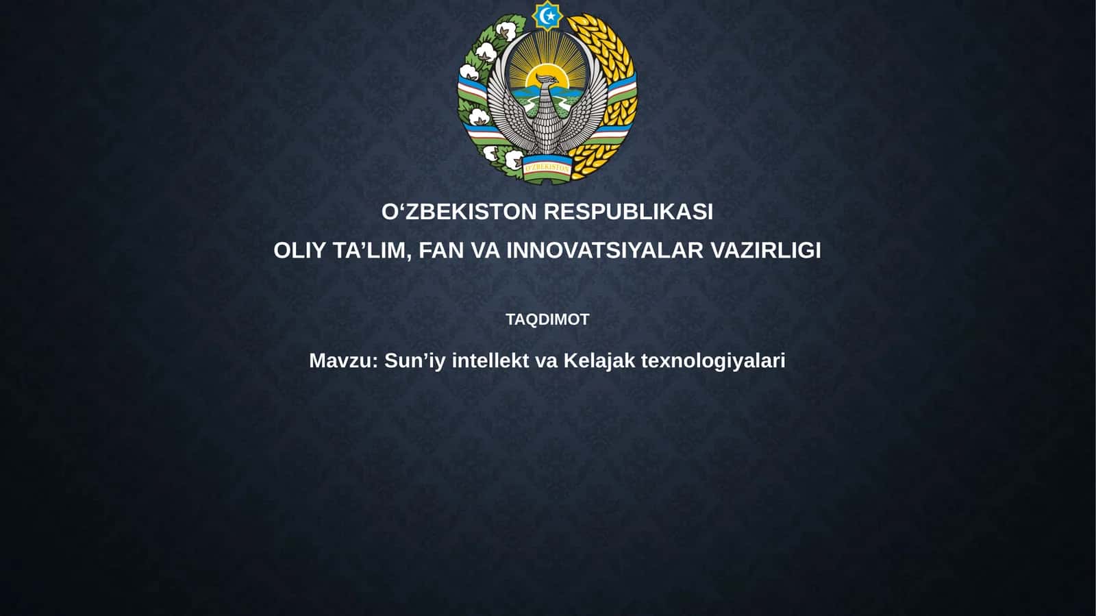 Sun'iy intellekt: Tarix, bugungi kun va kelajak