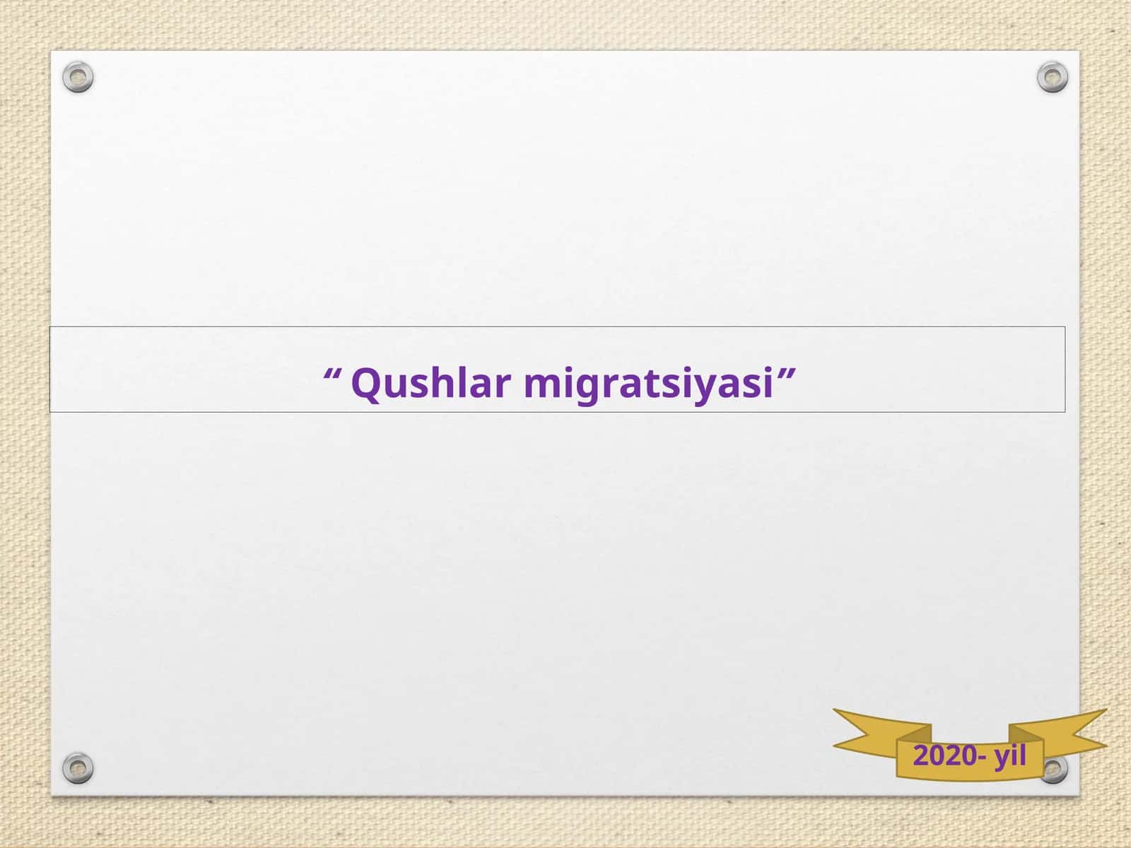 Qushlarmigratsiyasi