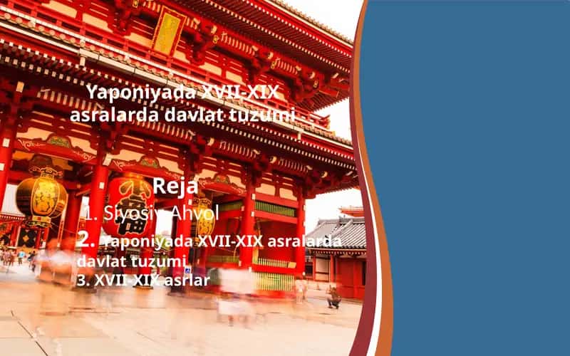 XVII-XIX asrlarda davlat tuzumi