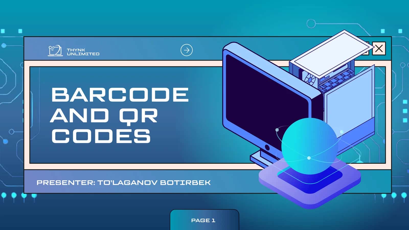 BARCODE AND QR CODES