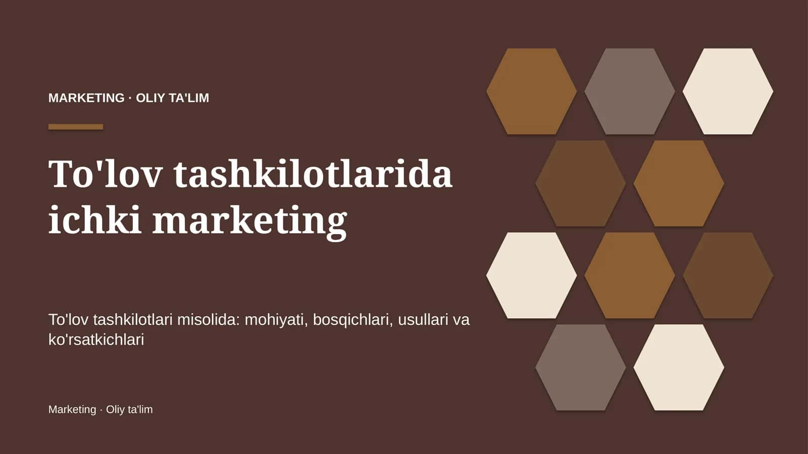 to'lov tashkilotlarida ichki marketing 9256