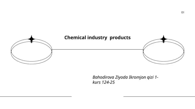 Chemical industry products