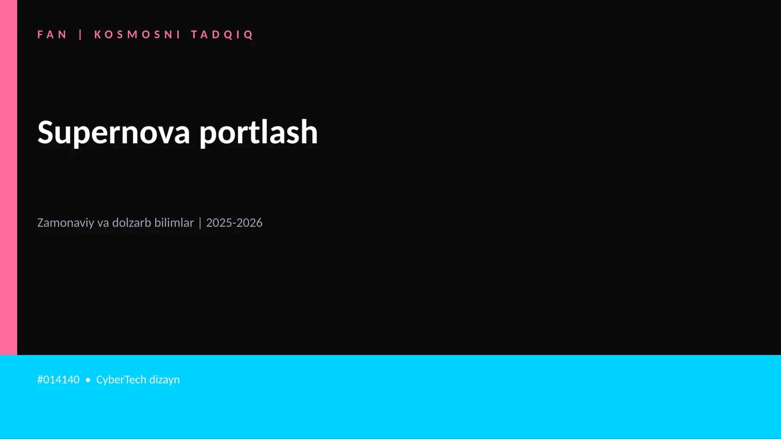 KOSMOSNI TADQIQ