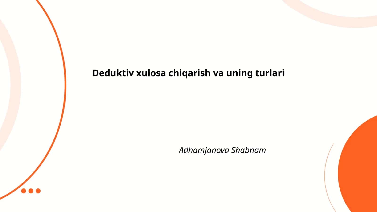 Islom falsafasi: kelib chiqishi va rivoji