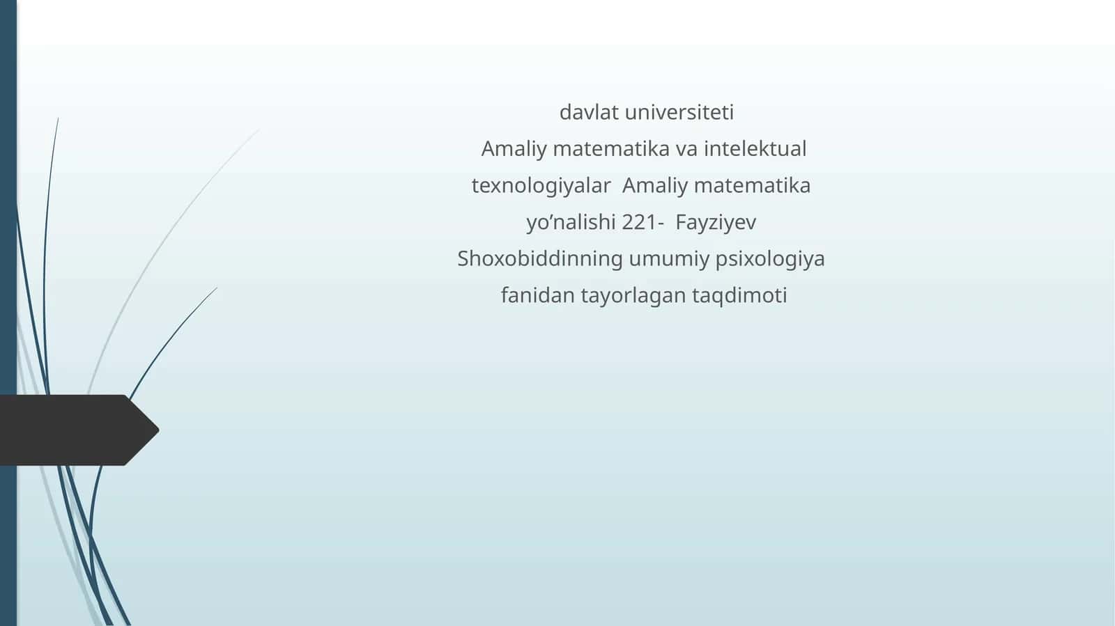 Dasturiy vositalarning didaktiv imkoniyatlari