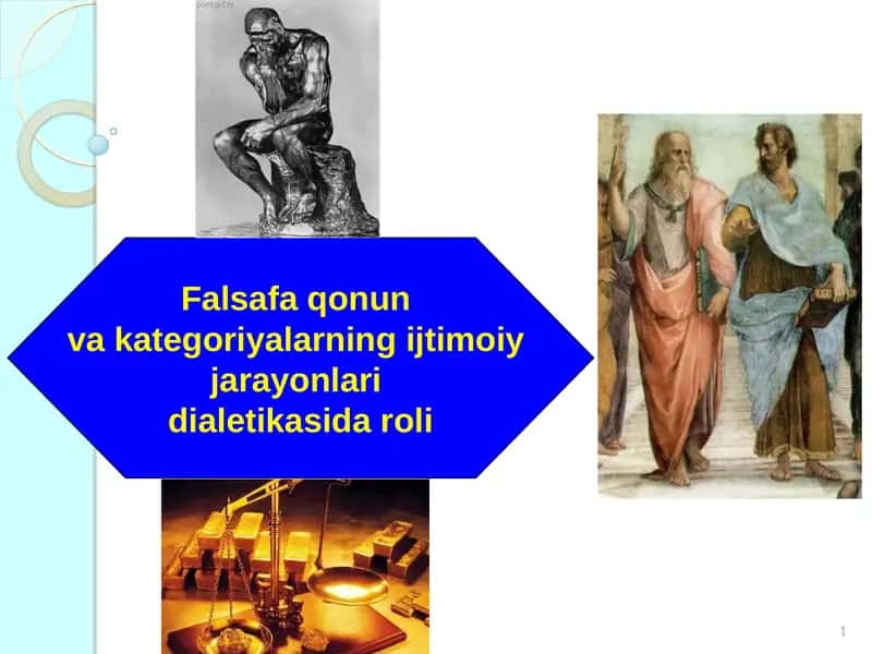 Falsafa qonun va kategoriyalarning ijtimoiy jarayonlari