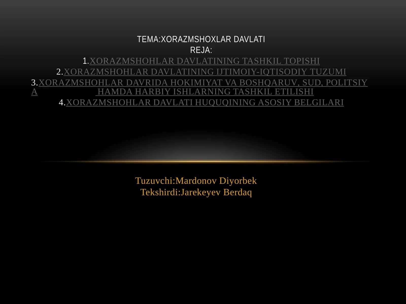 Xorazm shohlar davlati
