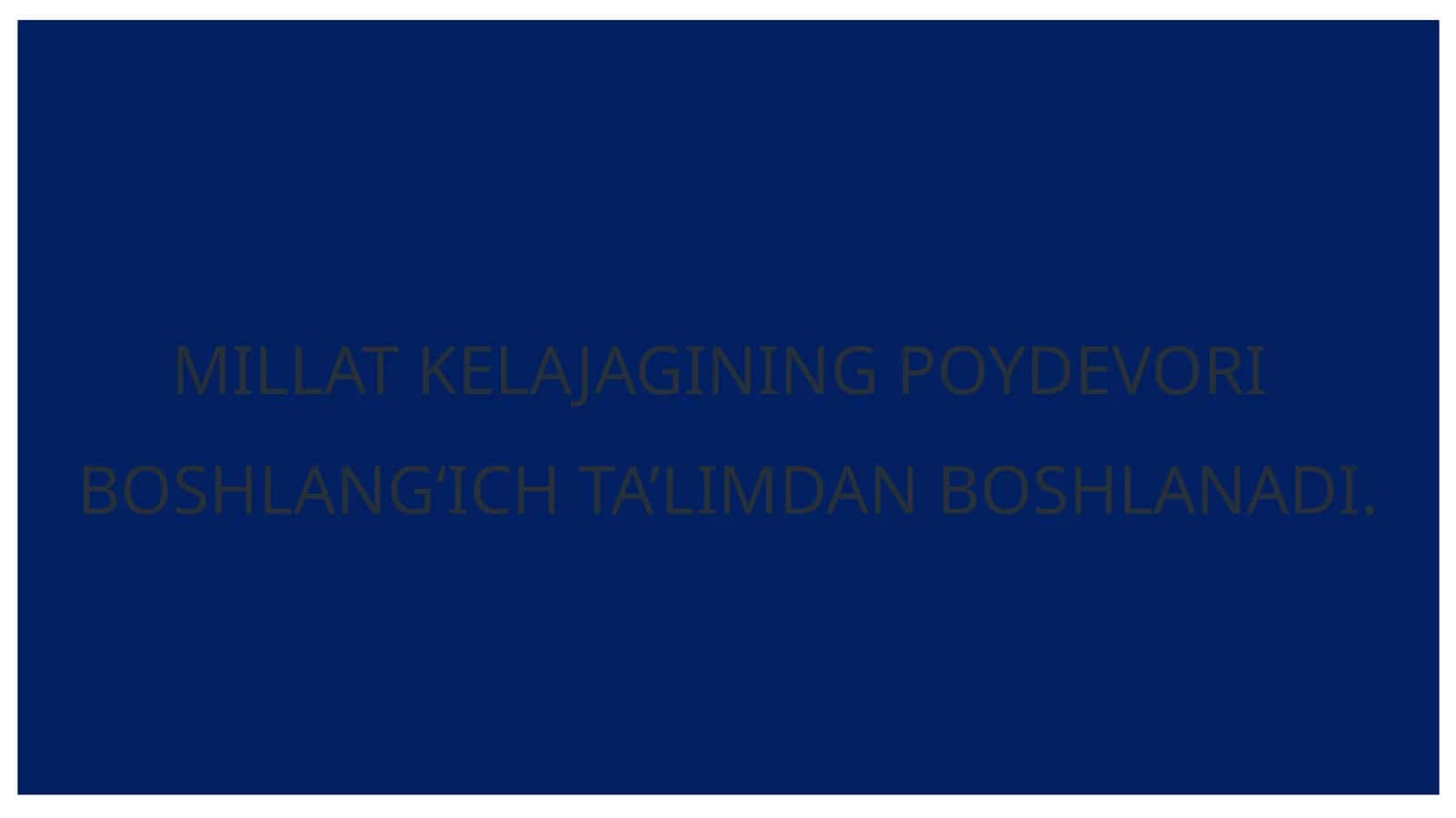 TOMDAGI GULLAR