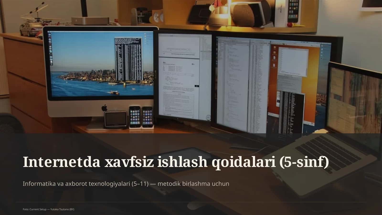 Internetda xavfsiz ishlash qoidalari (5-sinf)
