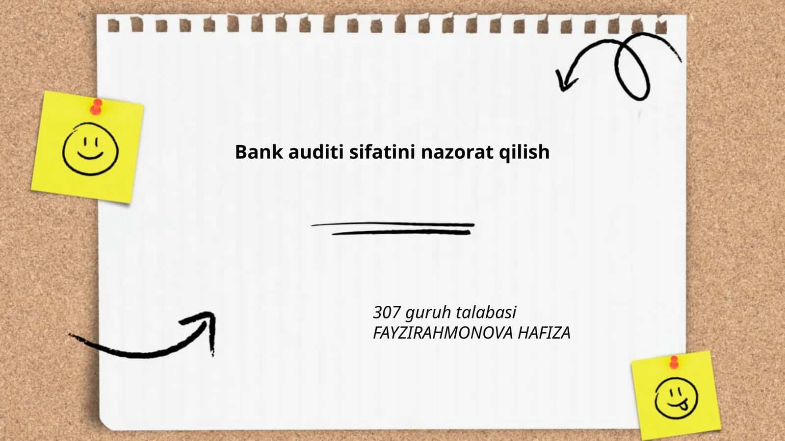 Ichki audit jarayonlari