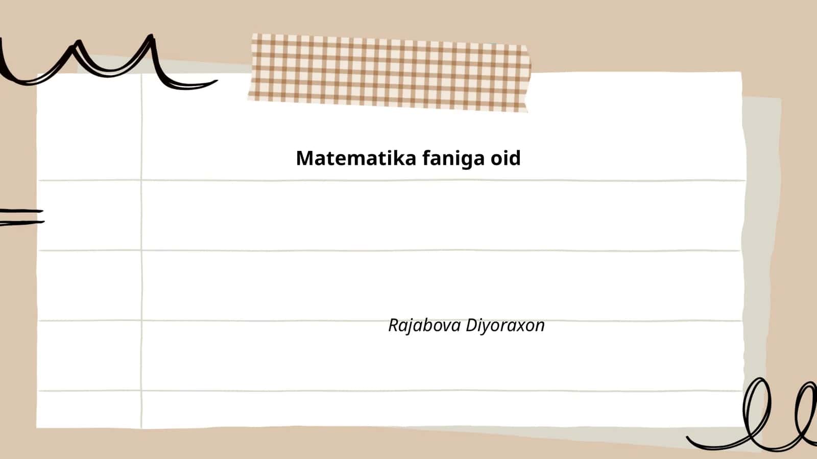 Algebra