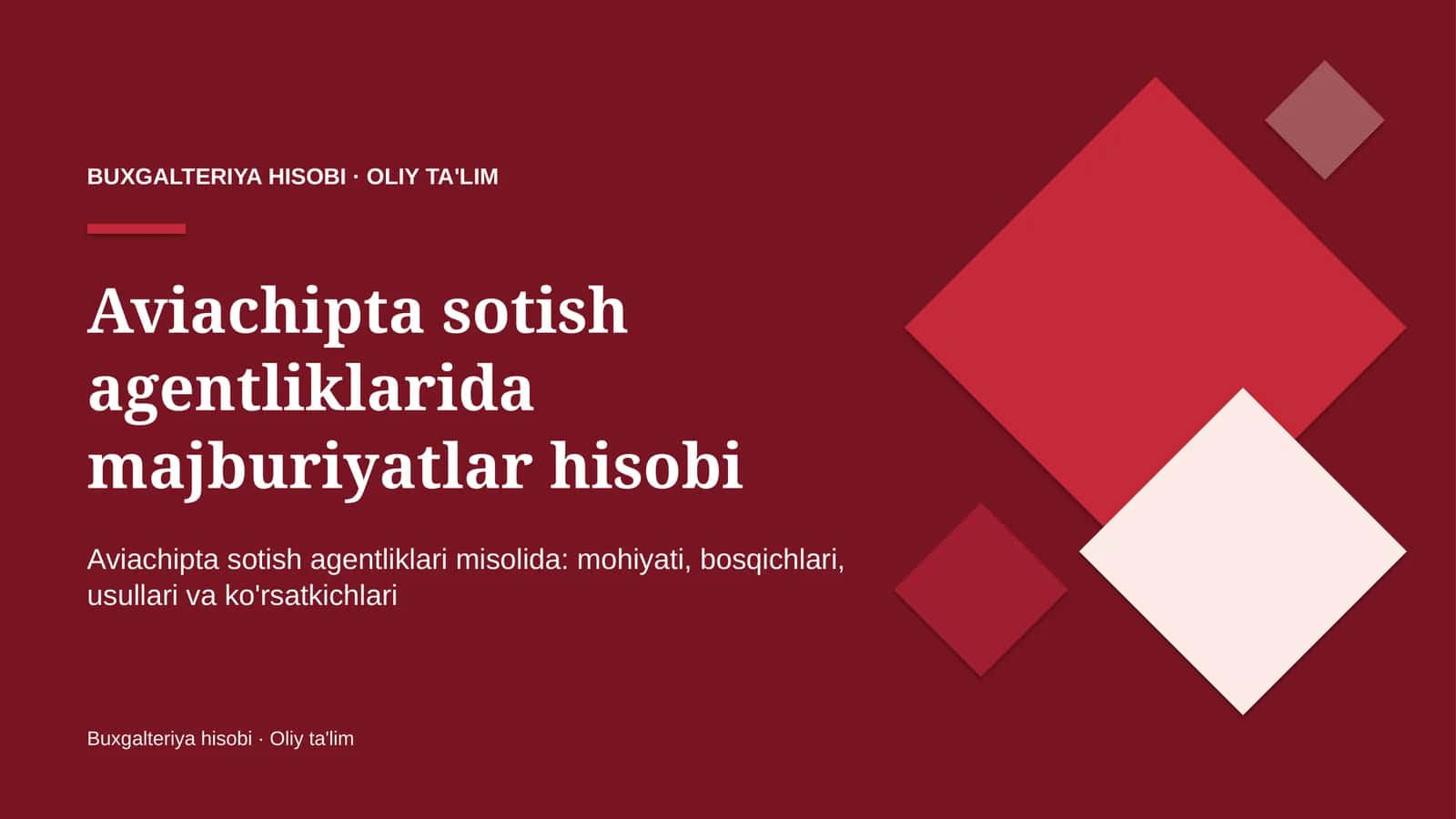 aviachipta sotish agentliklarida majburiyatlar hisobi 3481