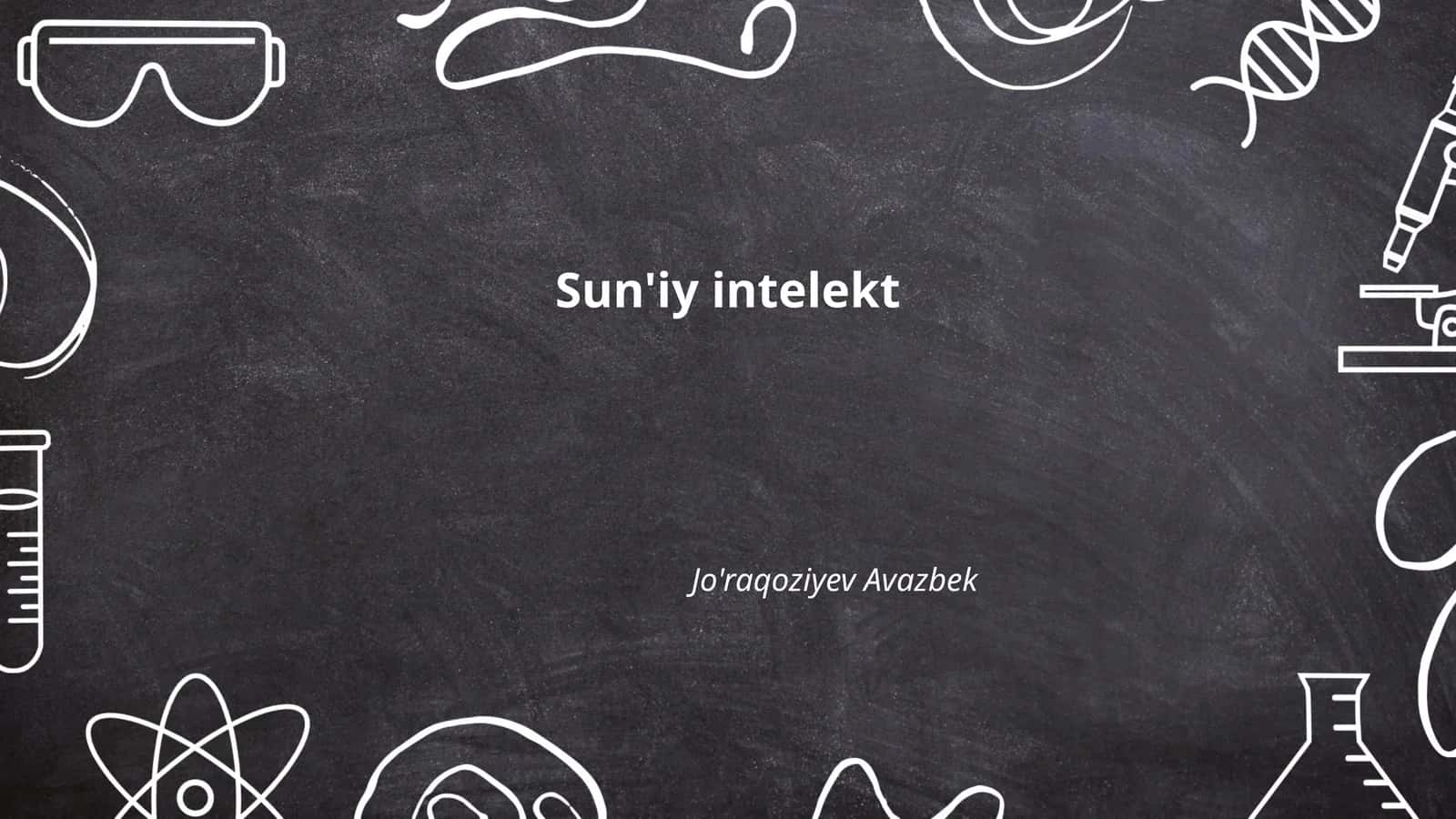 Sun'iy intelekt