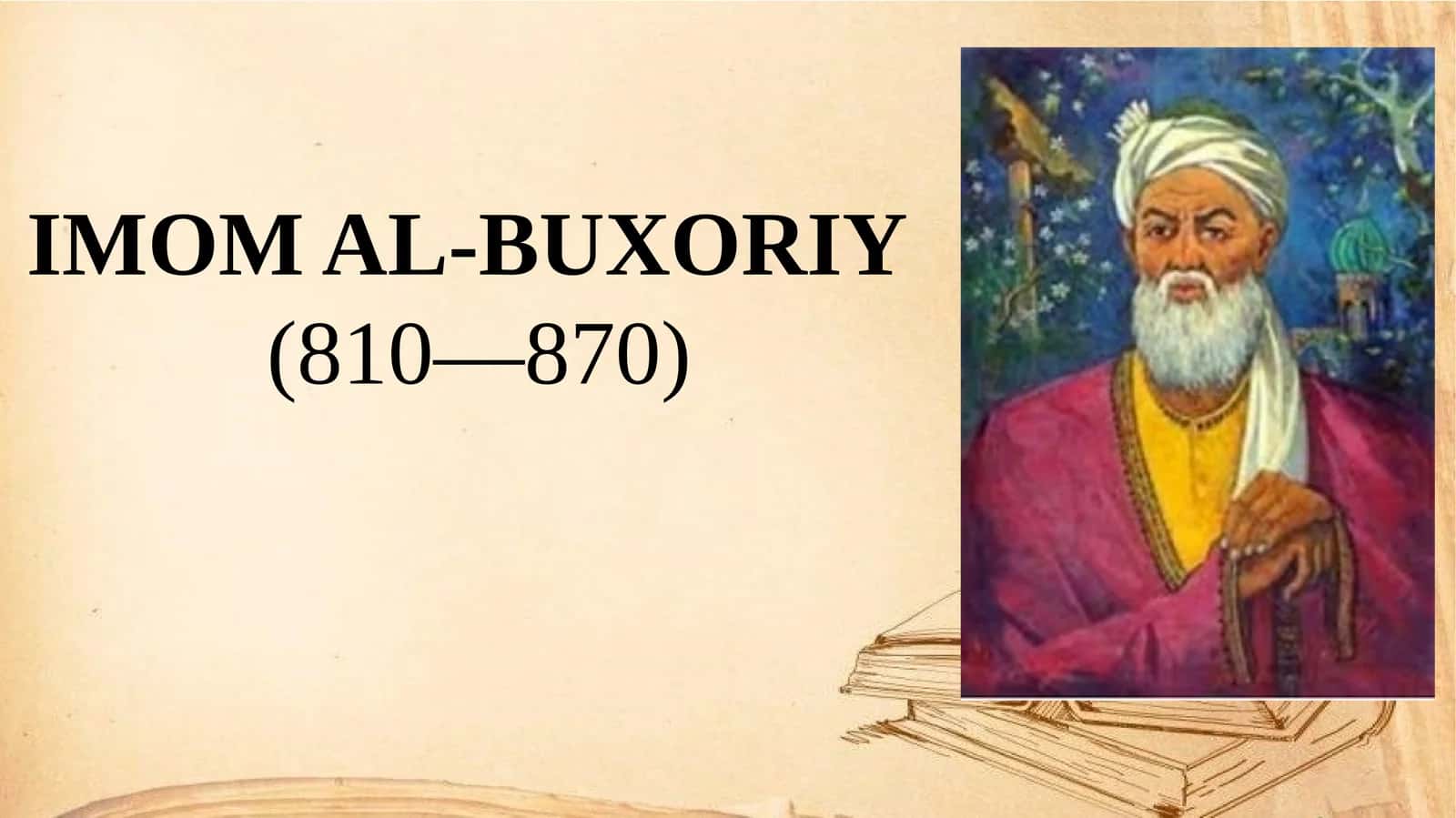 IMOM AL-BUXORIY