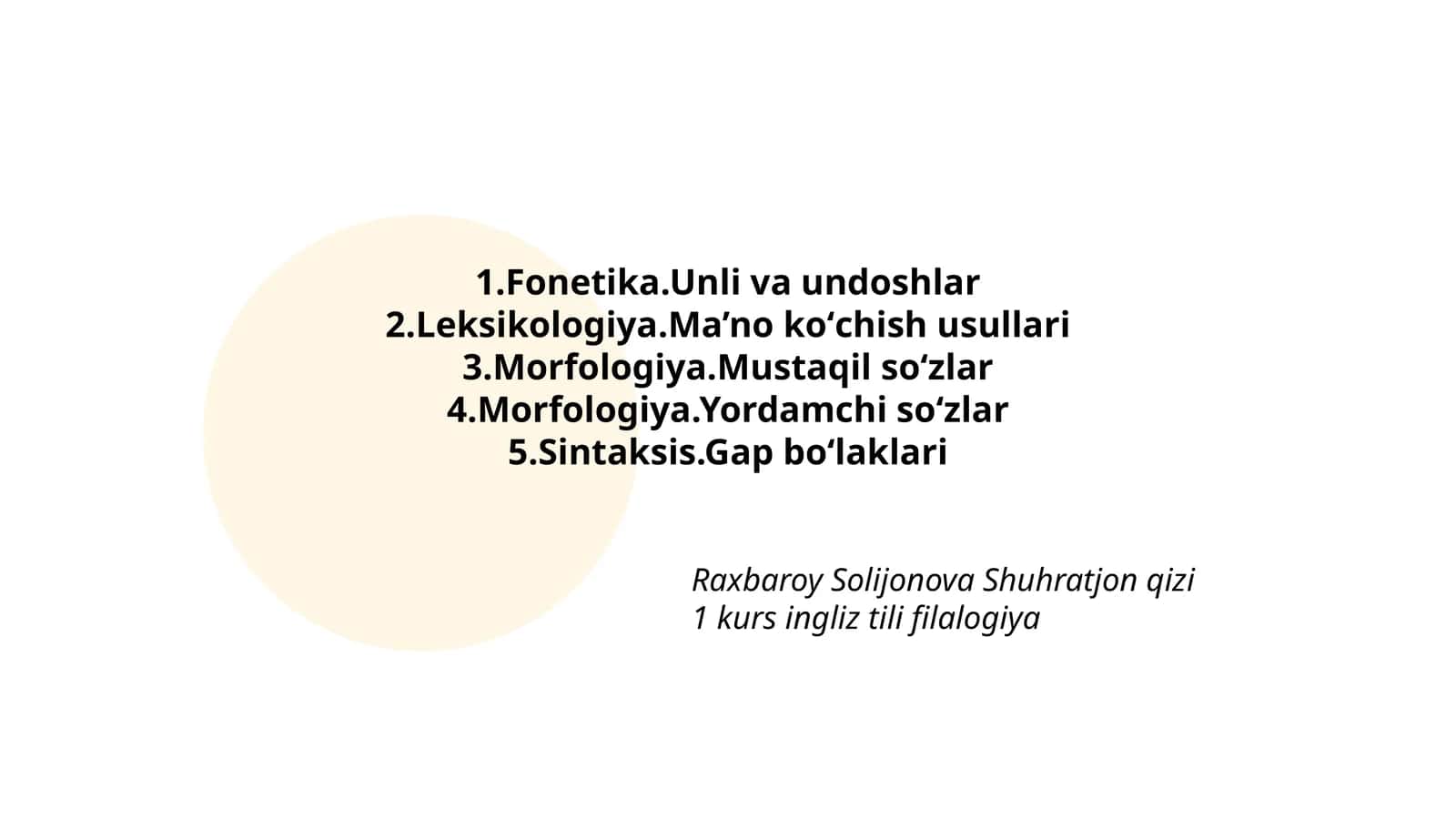 Filologiya kursi
