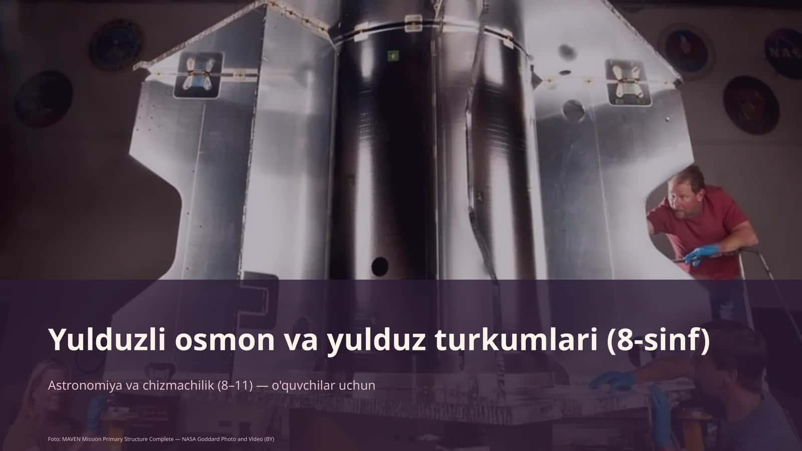 Yulduzli osmon va yulduz turkumlari (8-sinf)