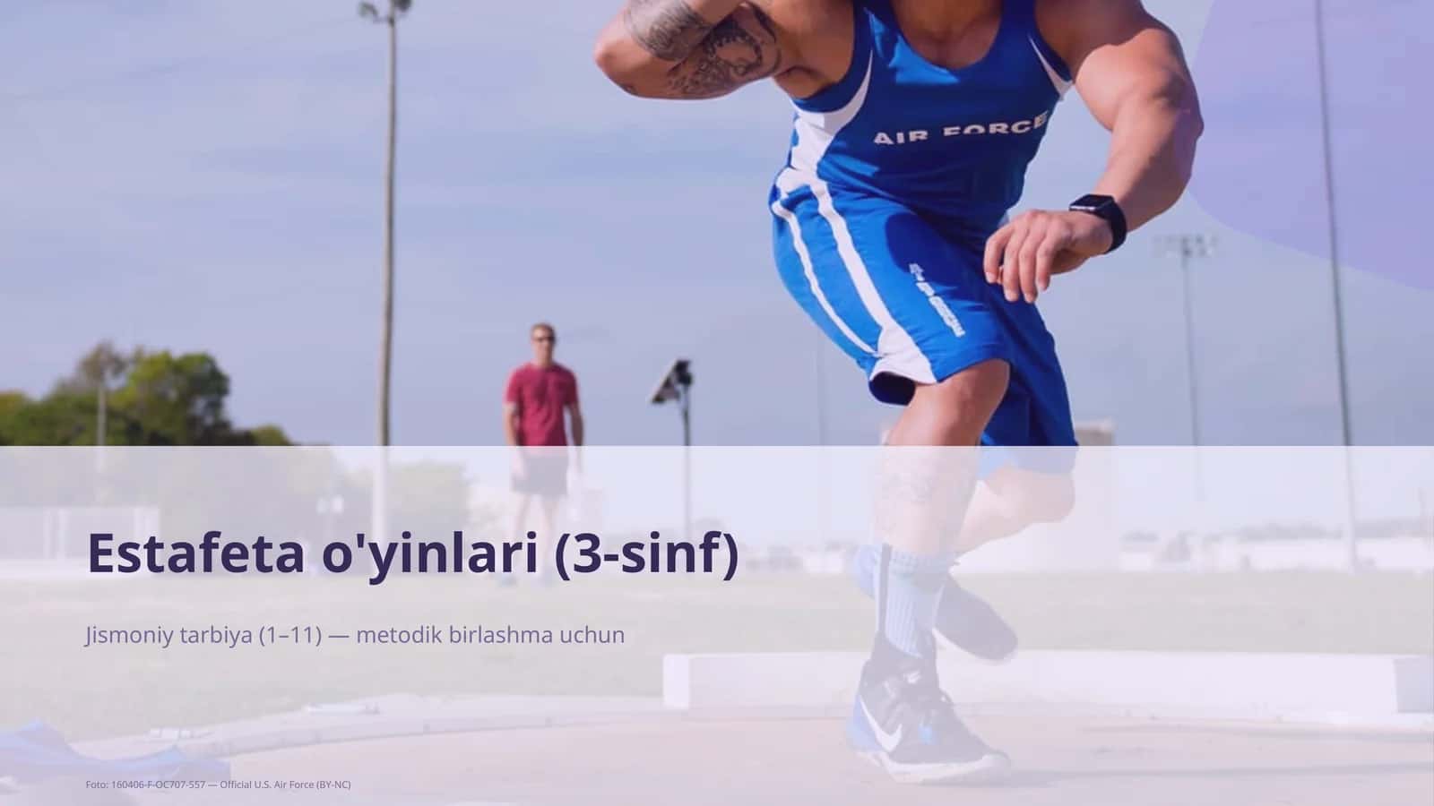 Estafeta o'yinlari (3-sinf)