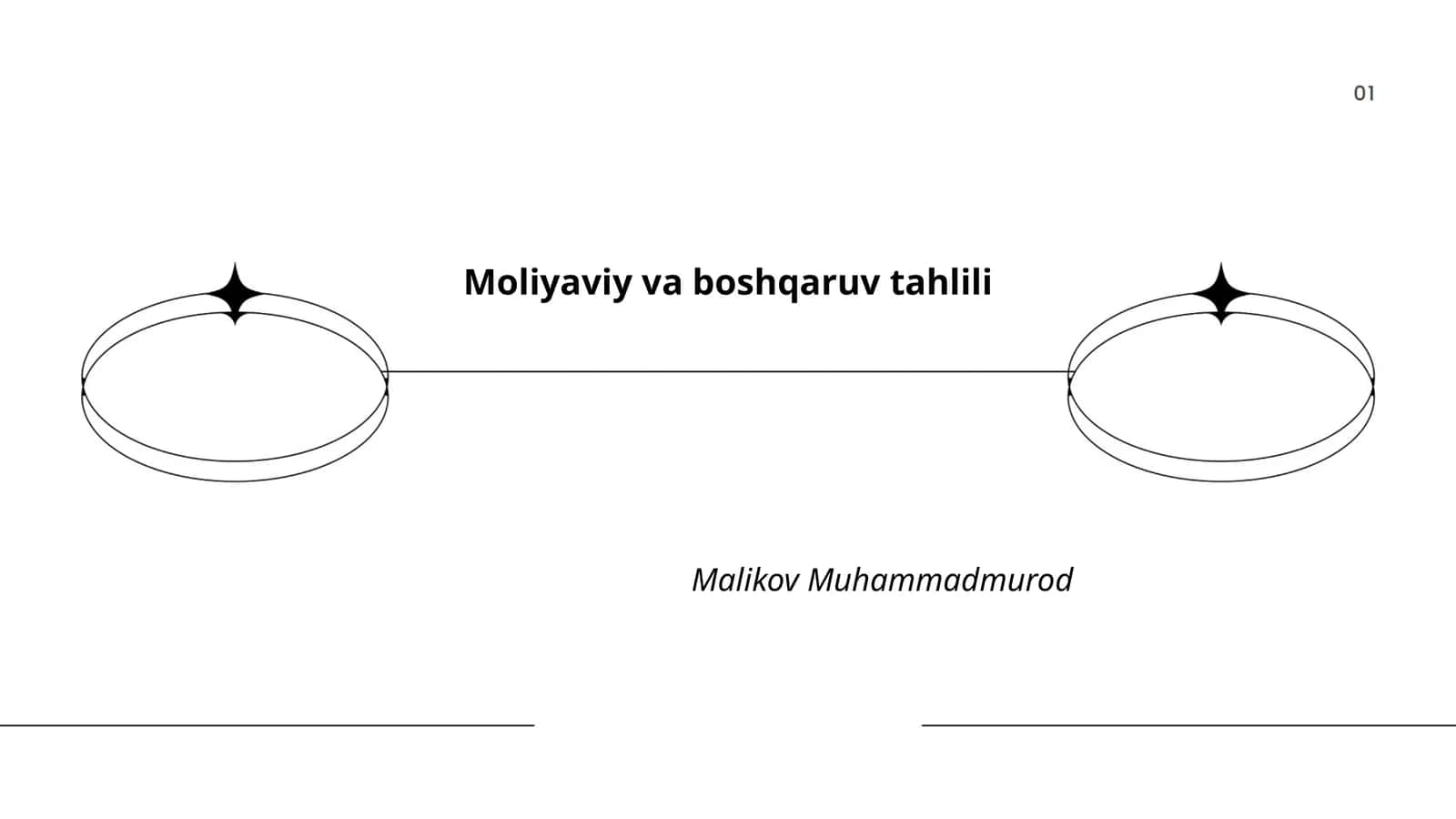 Moliyaviy va boshqaruv tahlili