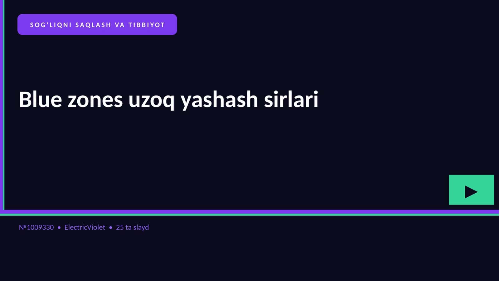 Blue zones uzoq yashash sirlari