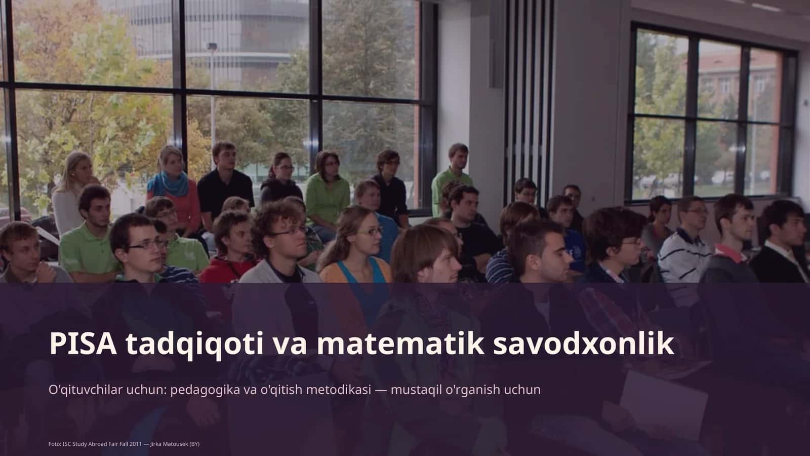 PISA tadqiqoti va matematik savodxonlik