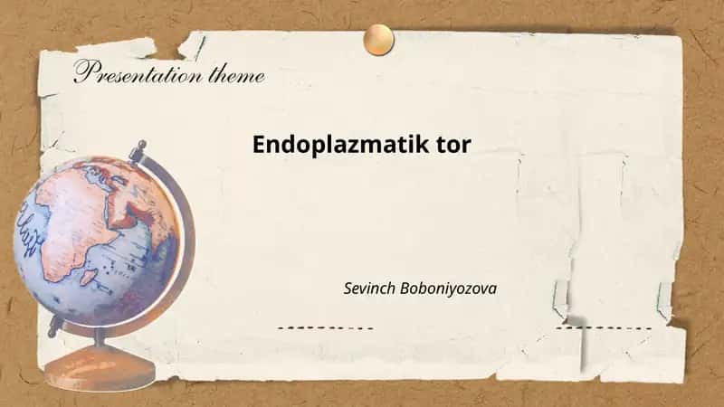 Endoplazmatik tor