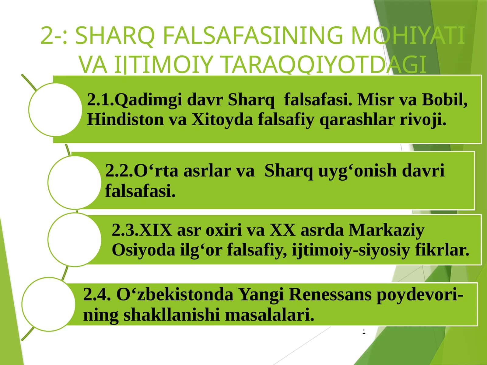 Qadimgi Sharq falsafasi