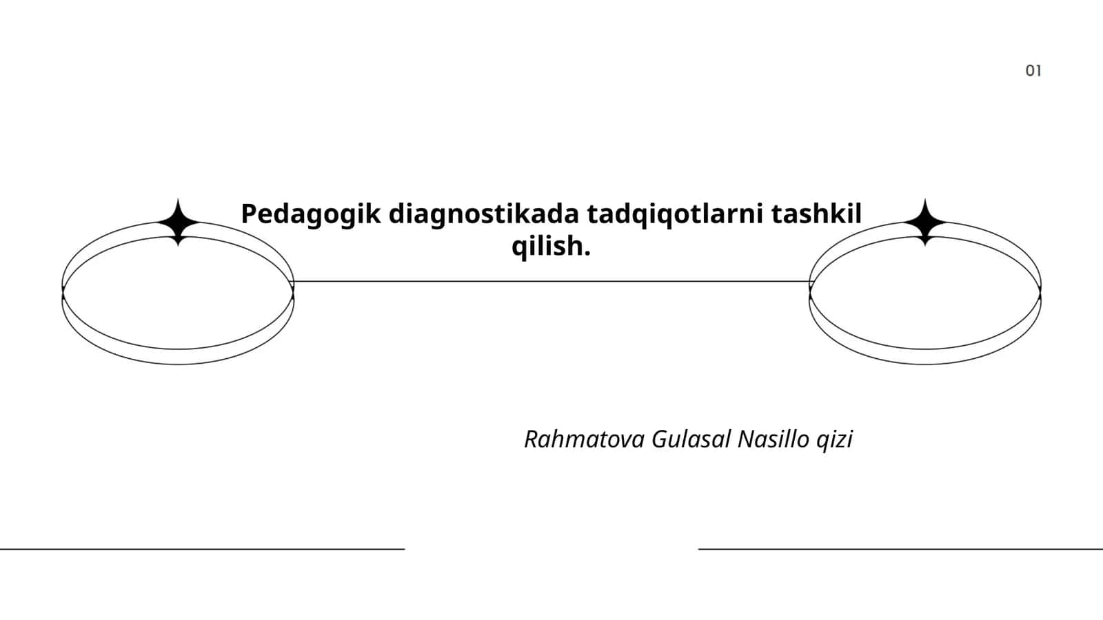 Pedagogik diagnostikada tadqiqotlarni tashkil qilish