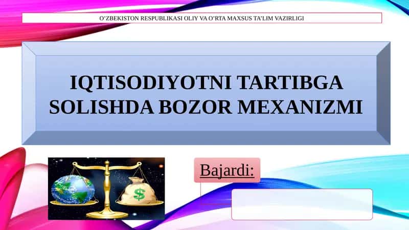 Bozor Mexanizmi
