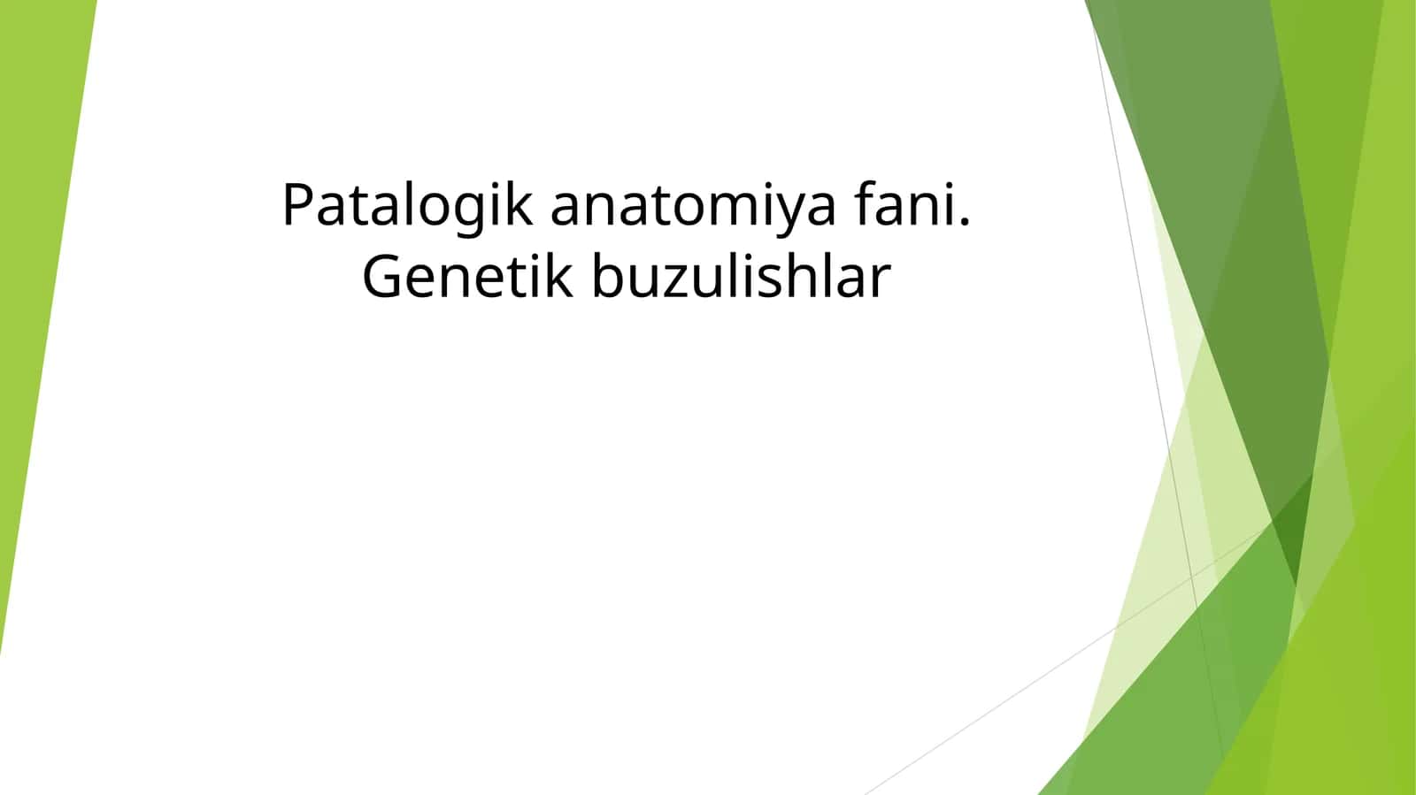 Patalogik anatomiyafani