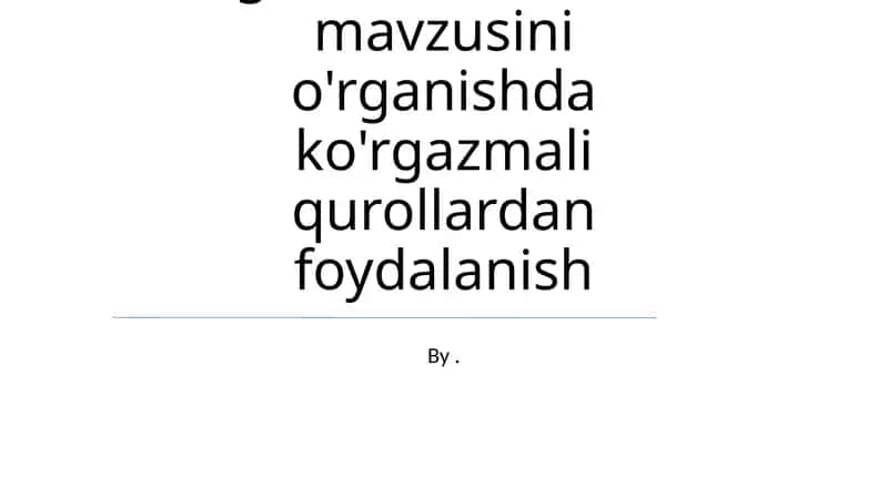 Konsentrlar bo'yicha algebra elementlari