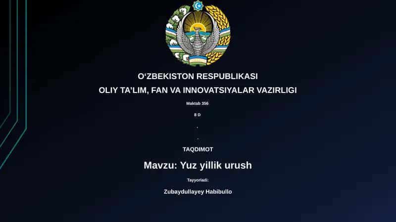 Yuz yillik urush
