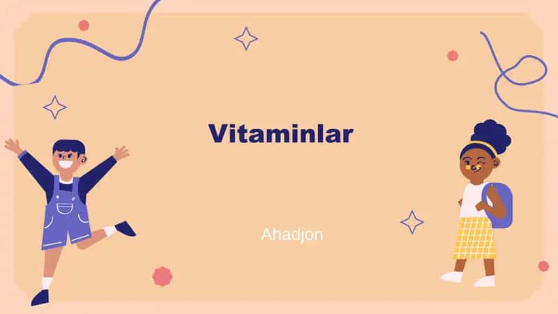 Vitaminlaramaliy