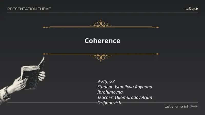 Coherence