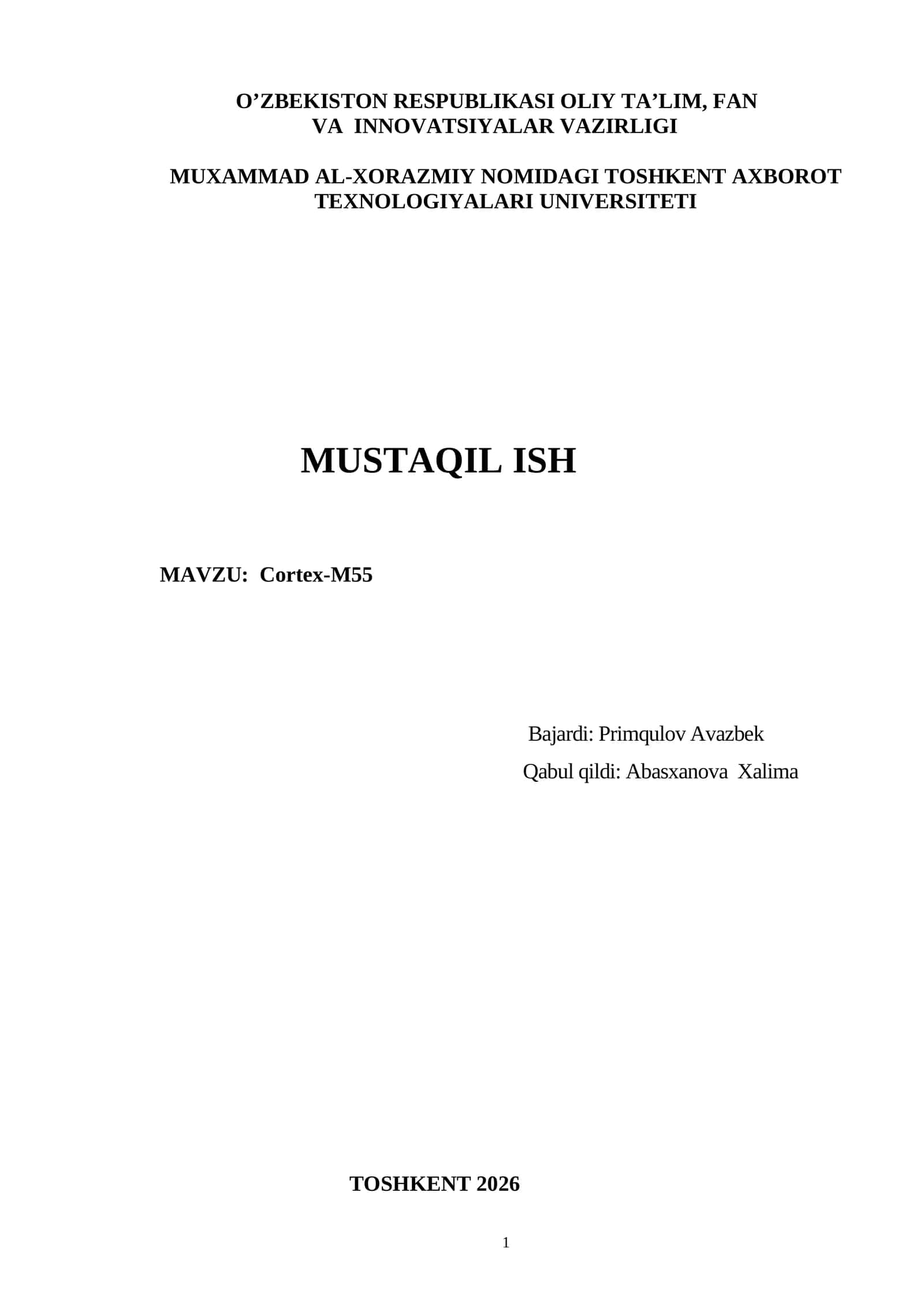 Cortex-M55