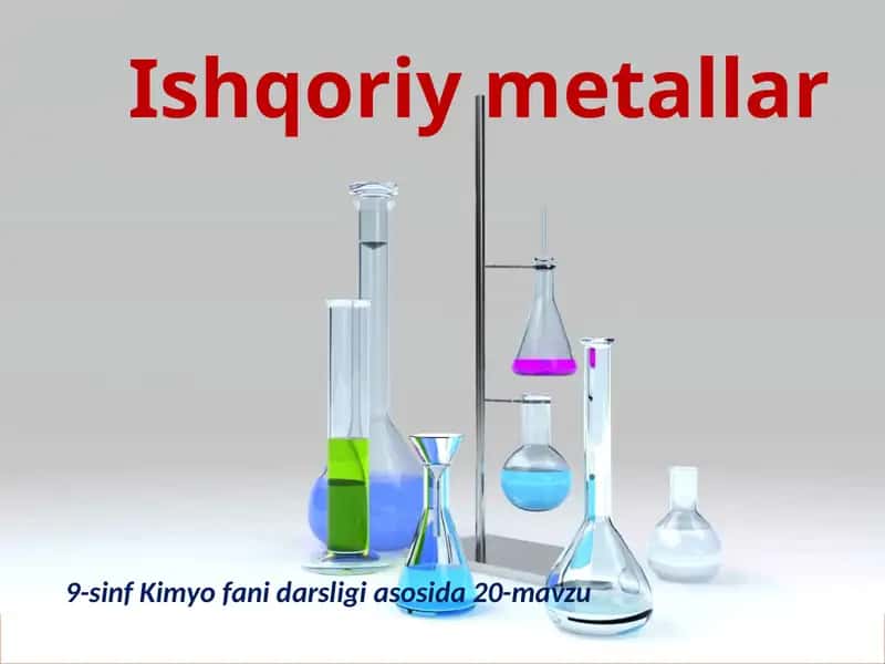 Ishqoriymetallar