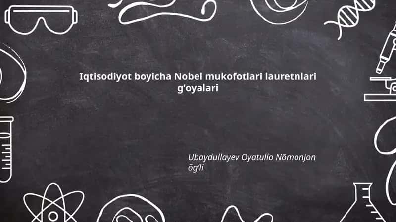 Milton Fridman va monetarizm nazariyasi