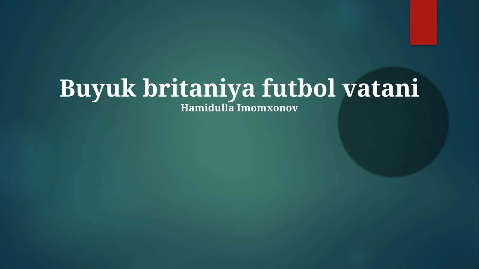 Buyuk britaniya futbol vatani
