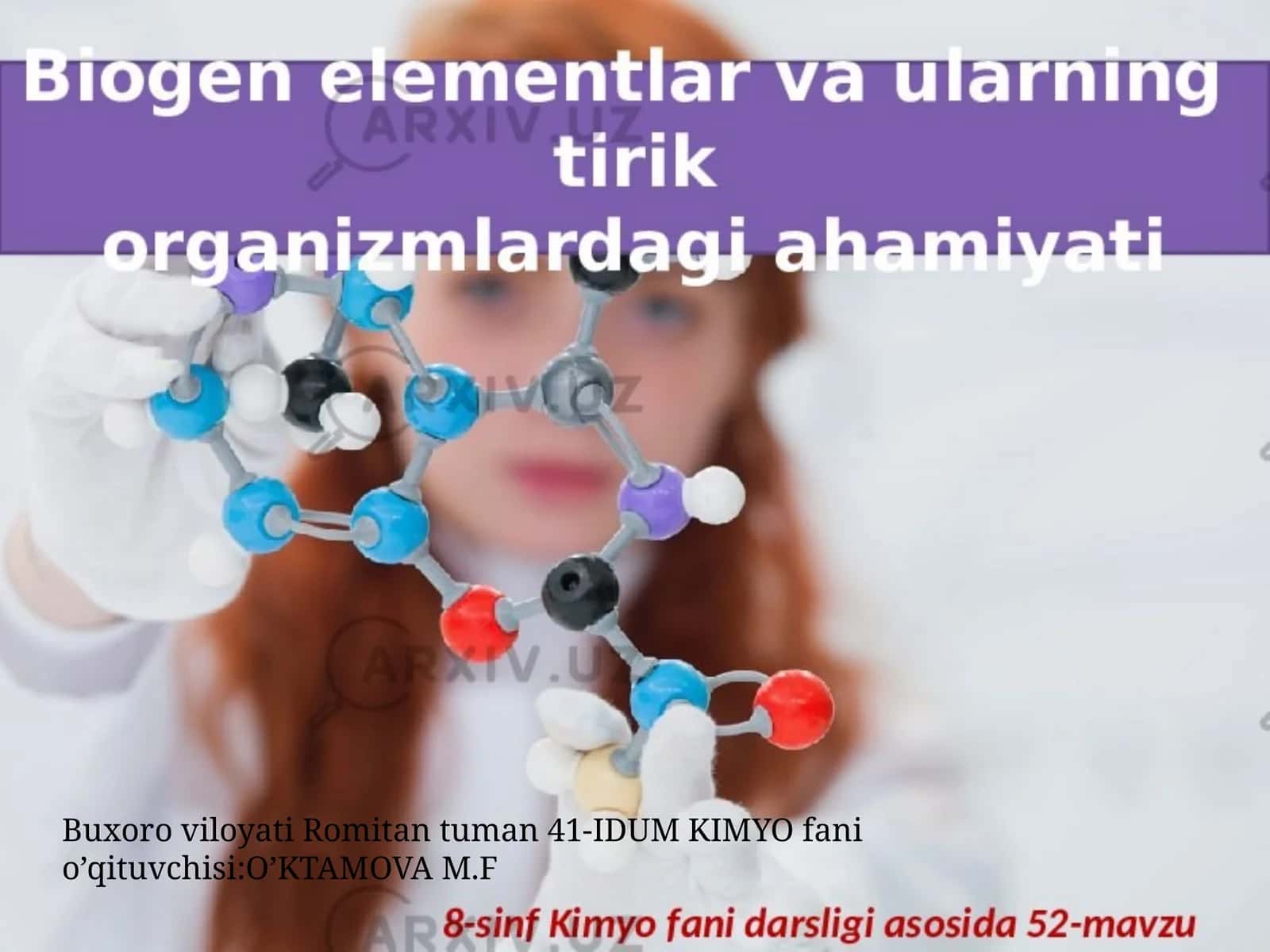 Biogen elementlar