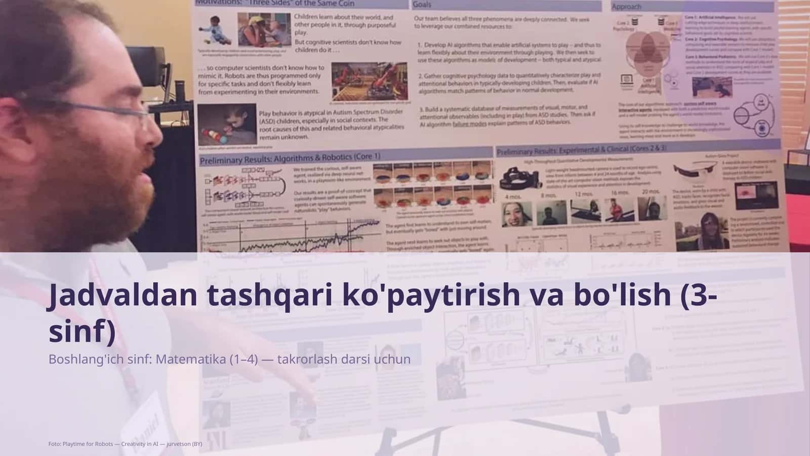 Jadvaldan tashqari ko'paytirish va bo'lish (3-sinf)