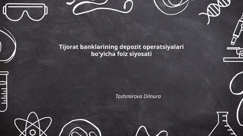 Tijorat banklarining depozit strategiyalari