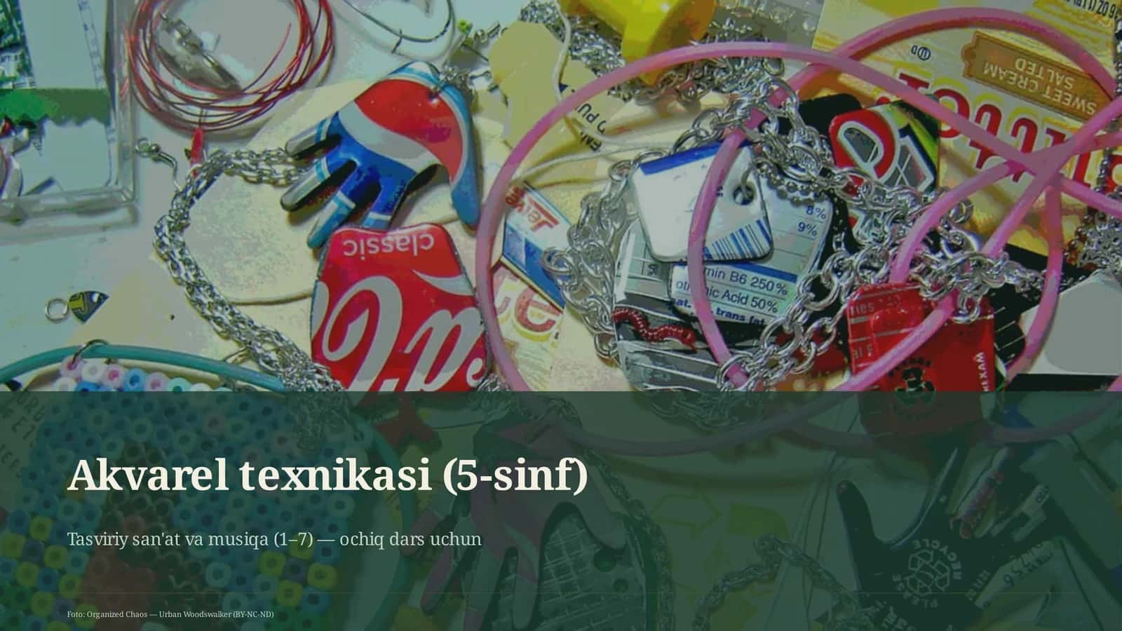 Akvarel texnikasi (5-sinf)