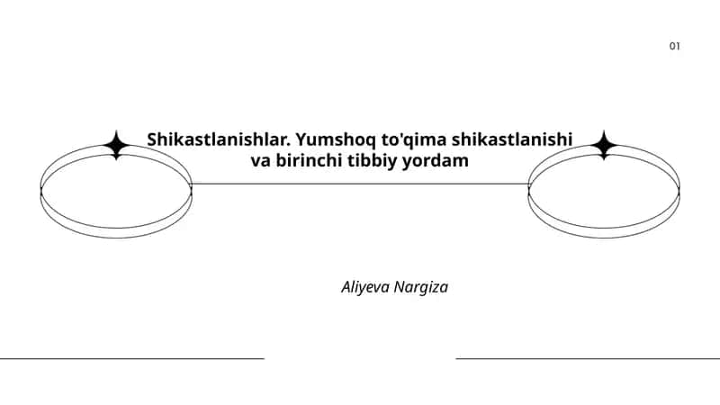 Shikastlanishlar. Yumshoq to'qima shikastlanishi va birinchi tibbiy yordam
