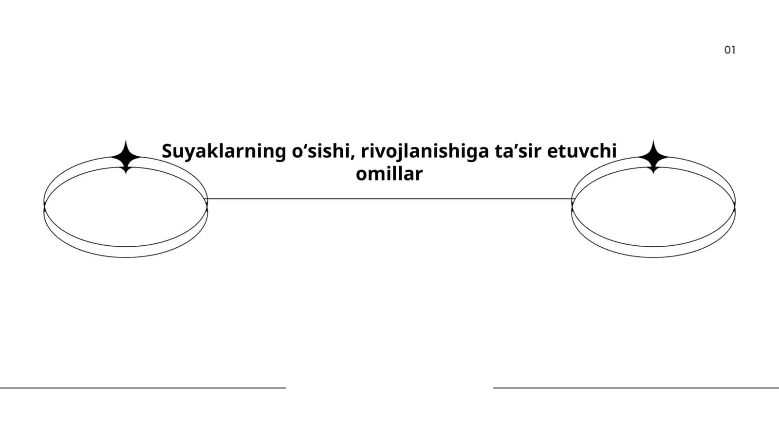 Suyaklarning oʻsishi, rivojlanishiga taʼsir etuvchi omillar